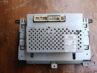 Soyutma və qızdırma sistemləri: Toyota orijinal multimedia/klimat idarəetmə bloku + LCD ekran - — 3