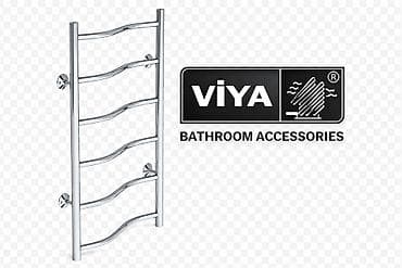 Ev və bağ: VİYA Bathroom Accessories – Divara quraşdırılan xrom dəsmal — 1