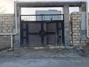 dəmir profil: İşlənmiş Dəmir Həyət darvazası, Yana açılan, 350 m, Mexaniki, Kredit yoxdur, Ünvandan götürmə — 1