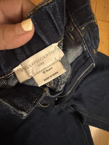 şalvar olculəri: Stella McCartney Kids cins şalvar Джинсовые брюки на 9-10 лет - Uşaq — 4
