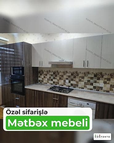 Özəl sifarişlə hazırlanmış mətbəx mebeli - Fərdi ölçü və planlamaya — 1