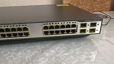 Cisco Catalyst 3750G Series şəbəkə kommutatoru - Model: Cisco lalafo.az -da Cisco Catalyst 3750G Series şəbəkə kommutatoru - Model: Cisco
