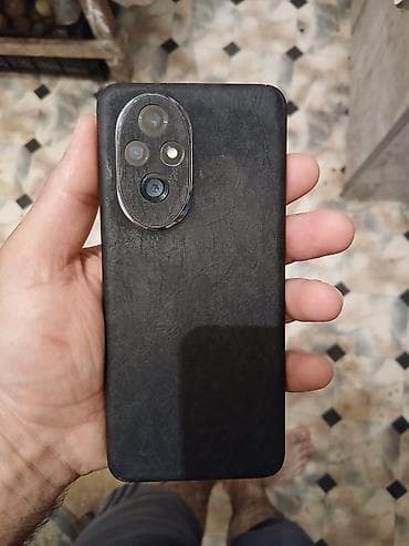 Honor 200 Smart, 256 GB, rəng - Qara, Barmaq izi — 2