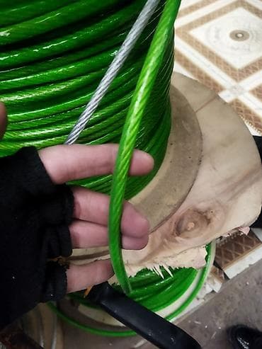 elektirik kabel: Tros topdan satış razmer 6 lıq topda 500 metre olur en azı 50 metreden — 2