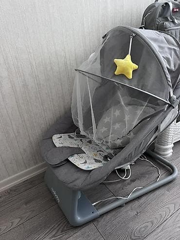 Детская мебель: Coolbaby uşaq beşiyi/elektrik yelləncəyi Tezedir az islenib pul — 2