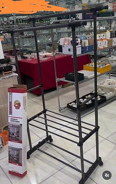 paltar asilgan: Asilqan Paltar Asılqani Hündürlüyü və Uzunluğu Tənzimlənən Paltar Asma — 3