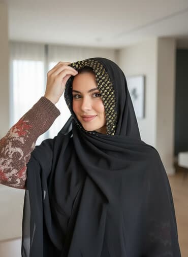 Hicab təbii şifon 10 Azn yeni