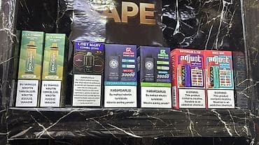 Birdəfəlik elektron siqaretlər – müxtəlif brendlər və dadlar