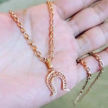 qızıl komplektler: Çəhrayı qızıl, 585 Əyar — 2