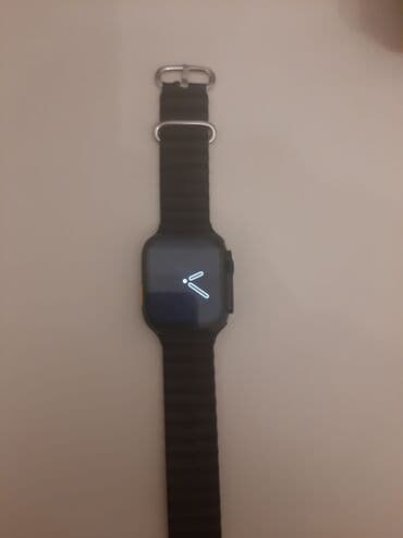 apple watch ultra super copy: Yeni, Smart saat, Sensor ekran, rəng - Qara — 5