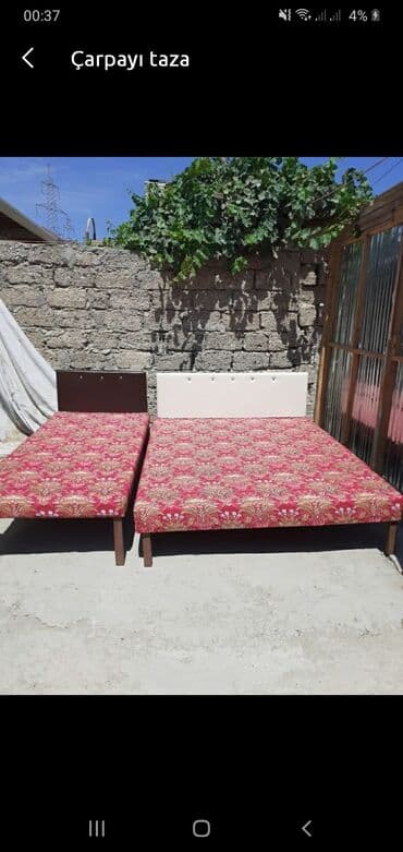 Kravat təzə Hazırları var Çatdırılma münasib qiymətə 2 nəfərlik taxt — 1