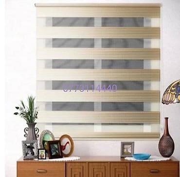 Digər ev dekoru: Zebra jalüz pərdələr - İkiqat qatlı zebra mexanizmi: şəffaf və — 4