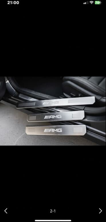 брезент на автомобиль: Mercedes uchun qapi ishiqlari 4 eddeddir hamisi da yenidir ishlenmeyib — 1