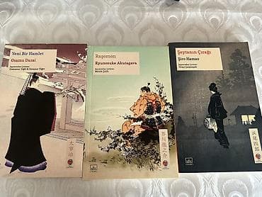 Məhsul: Yapon ədəbiyyatından 3 kitablıq set - Yeni Bir Hamlet — Osamu