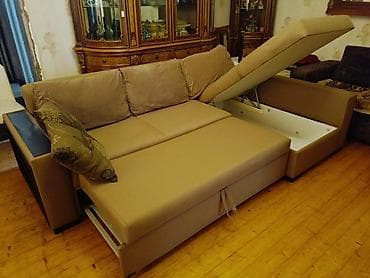 Ev üçün mebel: İşlənmiş, Künc divan, Divan, Bazalı, Açılan — 5