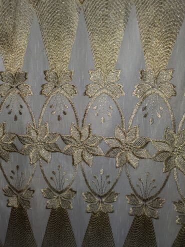 hazir perde: Hazır tikilmiş tül pərdə — 9