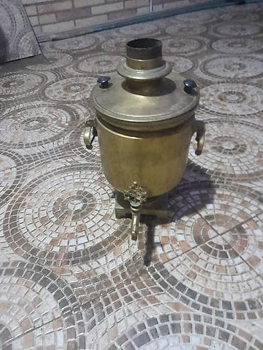 Baklar və çənlər: İşlənmiş Od Samovar, 7 l, Ünvandan götürmə — 1
