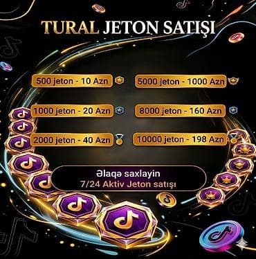 TikTok Jeton Satışı – Reklam Vur və Hədiyyə Göndər! ​TikTok-da
