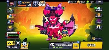 Brawl Stars hesabı – yüksək səviyyəli və zəngin kontentli - Kupa: 40