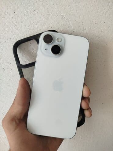 iphone s qiymeti: IPhone 15, 128 GB, Ağ, Face ID — 2