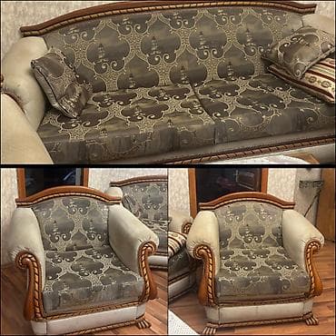 divan krislo: İşlənmiş, Divan, 2 kreslo — 1