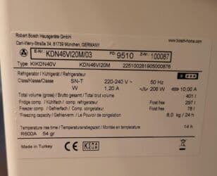 Кухонные комбайны и измельчители: Б/у 2 двери Bosch Холодильник Продажа, цвет - Серебристый — 7