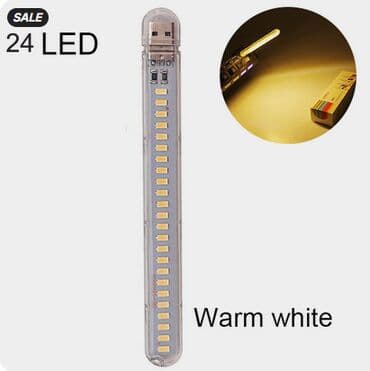 rengli lampalar: Портативная настольная USB-лампа. Портативная 24-диодная настольная — 1