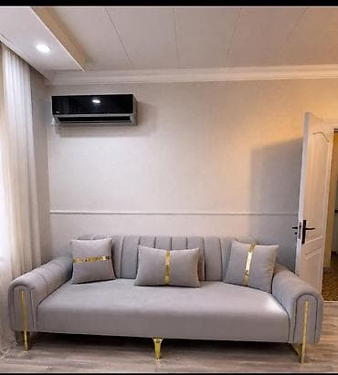 Диваны: Divan – Nigar💚 - Rəng: Açıq boz - Dizayn: Modern, minimalistik — 1