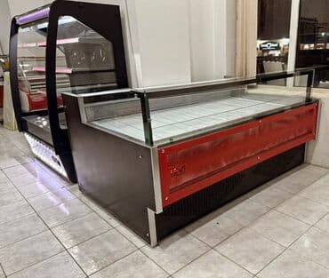 soyuducu ət üçün: Ət və toyuq vitrini. Zavod istehsalı. İstənilən ölçüdə və rəngdə — 2