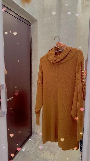 Qadın geyimləri dəsti Ayri ayri 10 AZN - 1) Sərbəst kəsimli, iri