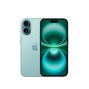 IPhone 16, 128 GB, Pacific Blue, Zəmanət, Barmaq izi, Face ID