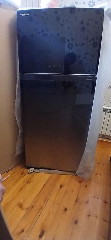samsuq a 10: Yeni 2 qapılı Toshiba Soyuducu Satılır, rəng - Qara — 7