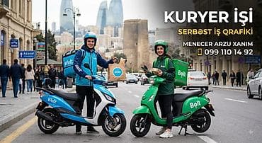 bag evinde is: Moto-kuryer tələb olunur — 1