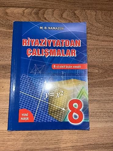 Məhsul: Riyaziyyatdan Çalışmalar – 8-ci sinif üçün vəsait Müəllif