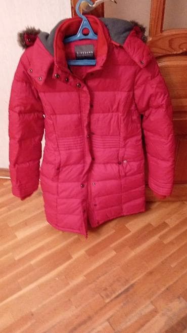 kurtka turkce: Qadın qış kurtkası – Giordano - Rəng: parlaq çəhrayı/qaragül tonunda — 1