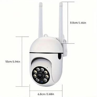 sony a 7 3: Çox funksiyalı 360° təhlükəsizlik kamerası. Kabelsizdir. İnternet — 2
