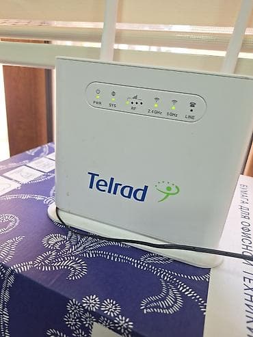 router mi: Telrad CPE12102-SJ 4G Wi‑Fi router Xüsusiyyətlər: - 4G LTE CPE – SIM — 6