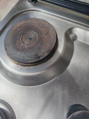 rokos qaz peci: Qarışıq sobası Ayrıca dayanan, 4 gözlü, İşlənmiş — 5