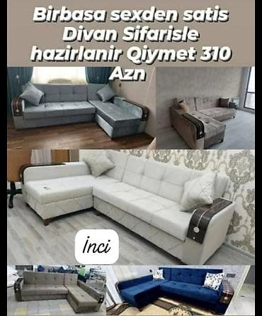 kunc dolablar: Künc divan, Qonaq otağı üçün, Parça, Bazalı, Açılan — 1