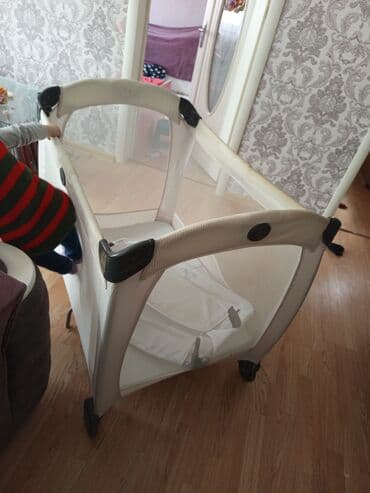 son zeng sarucka sekilleri: Uşaq üçün yığılan beşik/oyun manesi - Tip: Portativ beşik və oyun — 5