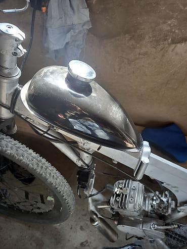 yük velosipedi: Benzin mühərrikli dağ velosipedi (custom) - Çərçivə: amortizatorlu — 4