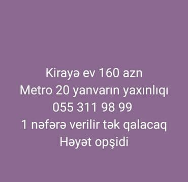 Uzunmüddətli kirayə mənzillər