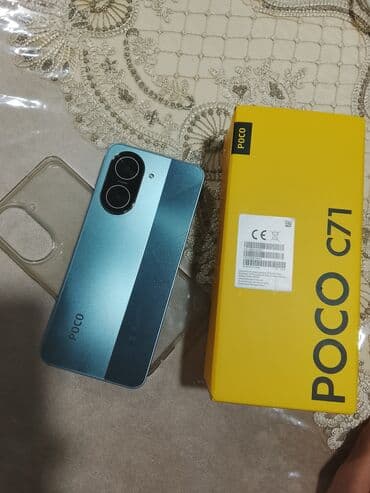 Apple iPhone: Poco C71, rəng - Mavi — 1