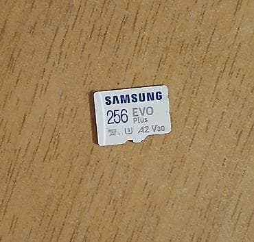 data kart: Samsung Evo Plus 256 gb tezedi demek olar kecen ay alinib ehtiyac — 1