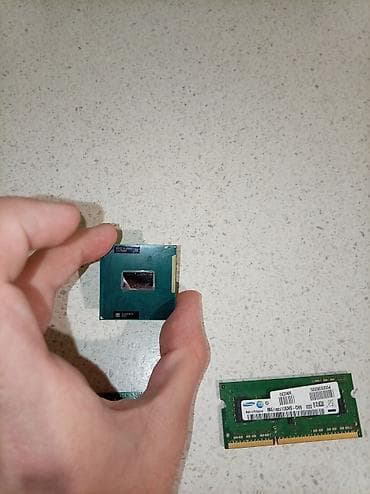 Prosessor Intel Core i7 3520m, 3-4 GHz, 2 nüvə, İşlənmiş