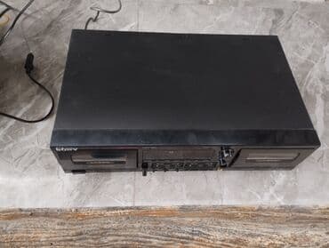 səs yazma: Harman kardon səsgücləndirici,SONY kasset Deka,Hər 2si əla — 10