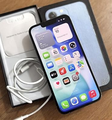 kreditle iphone: IPhone 14 Pro, 128 GB, Sierra Blue, Zəmanət, Simsiz şarj, Face ID — 3