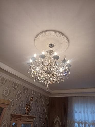 omid cilciraq: Çılçıraq, 10 və daha çox lampa, Xrustal — 1