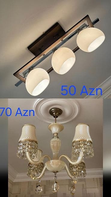 Свечи: Люстра, 3 лампы, Дерево — 1