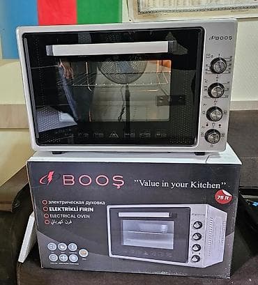 soba: Duxovka Elektrik, rəng - Boz, Ayrıca dayanan, Yeni — 2